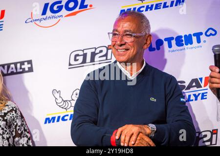 Morzine, Frankreich. September 2024. MONDESIR Gilles, Porträt während der Rallye Mont-Blanc Morzine 2024, 6. Runde des Championnat de France des Rallyes 2024, vom 6. Bis 9. September in Morzine, Frankreich - Foto Bastien Roux/DPPI Credit: DPPI Media/Alamy Live News Stockfoto
