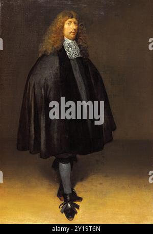 Gerard ter Borch, Gerard ter Borch (1617–1681), niederländischer Maler Gerard Terburg. Selbstporträt Stockfoto