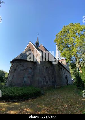 Sörup, Kreis Schleswig-Flensburg die St.-Marien-Kirche in Sörup in der Gemeinde Sörup in Angeln im Kreis Schleswig-Flensburg. Aufnahme vom 05.09.2024, Sörup, *** Sörup, Landkreis Schleswig Flensburg St. Marienkirche in Sörup in der Gemeinde Sörup in Angeln im Landkreis Schleswig Flensburg Foto aufgenommen am 05 09 2024, Sörup, Stockfoto