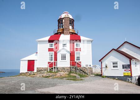 Cape Bonivista Lighthouse in Bonavista, Neufundland und Labrador, Kanada Stockfoto