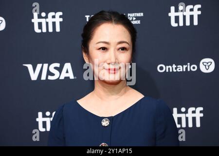 Ein. September 2024. Zhao Tao at Arrivals for FANG BY THE TIDES Premiere beim Toronto International Film Festival (TIFF) 2025, TIFF Lightbox, Toronto, ON, 05. September, 2024. Quelle: JA/Everett Collection/Alamy Live News Stockfoto