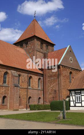 Stiftskirche St. Mauritius und St. Viktor in Bassum Stockfoto