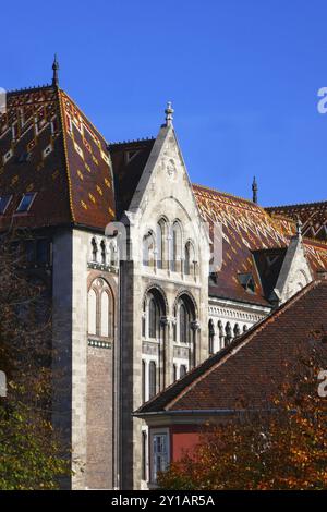 Ungarisches Staatsarchiv in Budapest Stockfoto