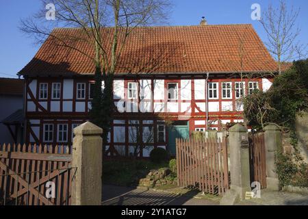 Pfarrei der Stadtkirche Schlitz im Landkreis Vogelsberg in Hessen Stockfoto