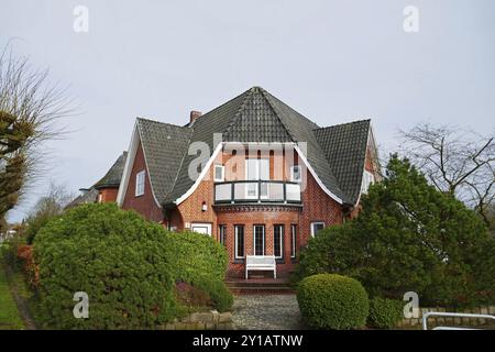 Villa in Hamburg Bergedorf Stockfoto