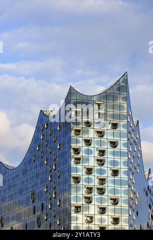 Elbphilharmonie in Hamburg Stockfoto