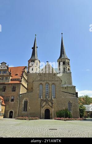 Merseburger Dom St. Johannes und St. Laurentius Stockfoto