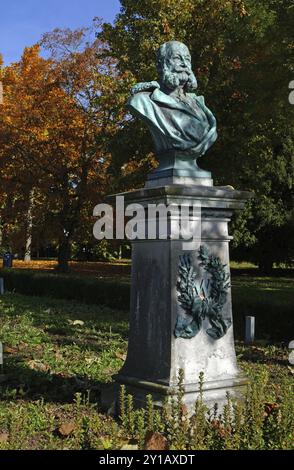 Kaiser-Wilhelm-Denkmal in Friedrichshafen Stockfoto