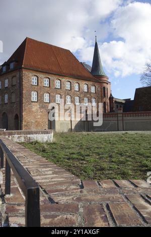 Europäisches Hansemuseum in Lübeck Stockfoto