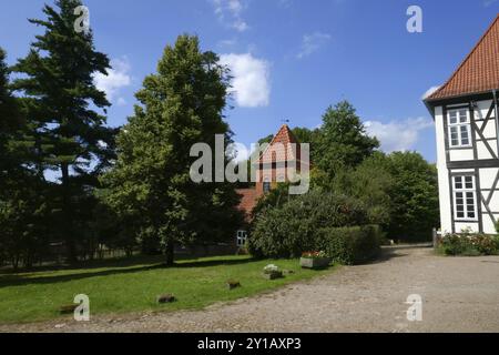 Stiftskirche St. Mauritius und St. Viktor in Bassum Stockfoto