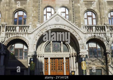 Ungarisches Staatsarchiv in Budapest Stockfoto