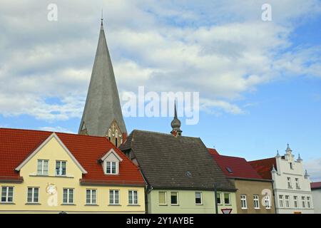 Stiftskirche St. Maria, St. Johannes und St. Elisabeth in Buetzow Stockfoto