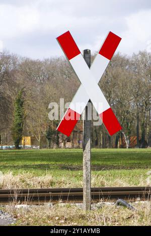 St Andrews Kreuz Stockfoto