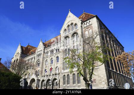 Ungarisches Staatsarchiv in Budapest Stockfoto