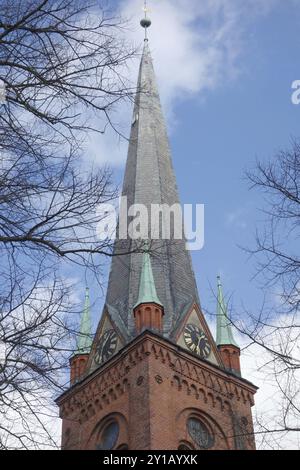 Peter-und-Paul-Kirche Bad Oldesloe Stockfoto