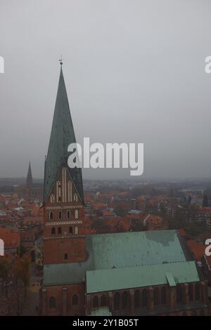 Evangelisch-lutherische Hauptkirche St. Johannis in Lüneburg Stockfoto