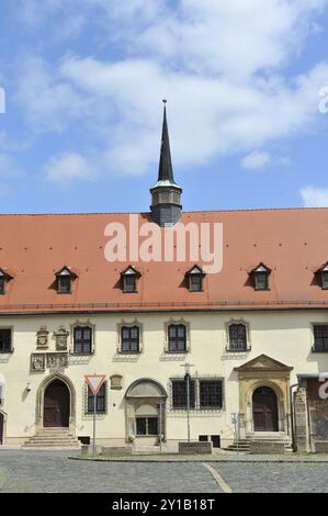 Altes Rathaus in Merseburg Stockfoto