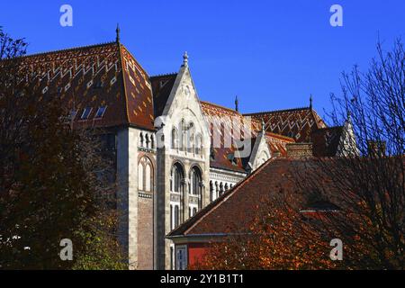 Ungarisches Staatsarchiv in Budapest Stockfoto