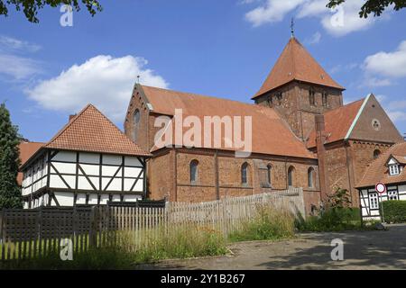 Stiftskirche St. Mauritius und St. Viktor in Bassum Stockfoto