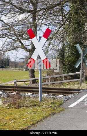 St Andrews Kreuz Stockfoto