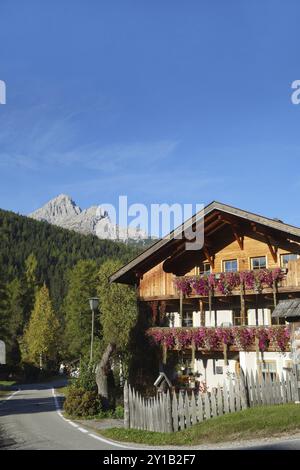 Sexten in Südtirol Stockfoto