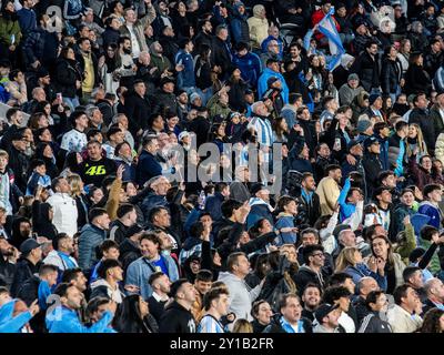 Die argentinische Fußballnationalmannschaft im Monumental-Stadion spielt gegen Chile. Credits für die Qualifikation zur FIFA-Weltmeisterschaft: Facundo Morales/Alamy Live News Stockfoto