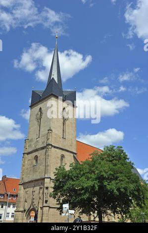 Evangelisch-lutherische Kirche St. Servatius in Duderstadt Stockfoto