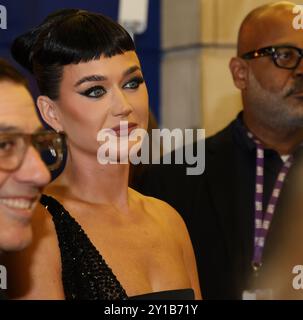 Toronto, Kanada. September 2024. Katy Perry besucht die Premiere von „The Cut“ während des Toronto International Film Festivals 2024 im Princess of Wales Theatre am 5. September 2024 in Toronto, Ontario. Foto: PICJER/imageSPACE Credit: Imagespace/Alamy Live News Stockfoto