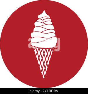 Eis Symbol Vektor Illustration Symbol Design Stock Vektor