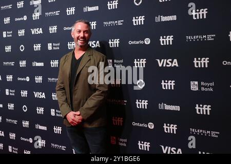 Toronto, Kanada. September 2024. Sean McKittrick besucht die Premiere von „Vice is Broke“ während des Toronto International Film Festivals 2024 im TIFF Lightbox in Toronto, Ontario, am 5. September 2024. (Foto: Arrush Chopra/NurPhoto) Credit: NurPhoto SRL/Alamy Live News Stockfoto