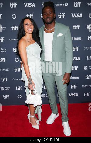 Toronto, Kanada. September 2024. Teilnahme an der Premiere von „The Cut“ beim Toronto International Film Festival 2024 im Princess of Wales Theatre in Toronto, Kanada am Donnerstag, 5. September 2024. (Foto: Michael Chisholm/SIPA USA) Credit: SIPA USA/Alamy Live News Stockfoto