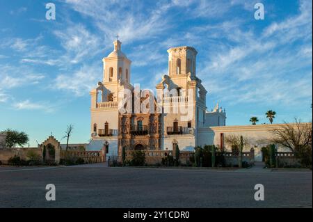 San Xavier del Bac Mission Tucson, AZ Stockfoto