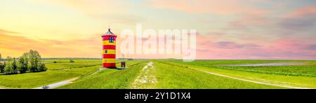 Pilsum Light House Deutschland Stockfoto