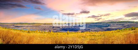 Tagebau Schöningen, Deutschland Stockfoto