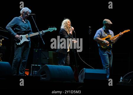 Musikkonzert - Patti Smith Picasso and the Sea Patti Smith während Patti Smith Picasso and the Sea , Musikkonzert in Mantova, Italien, 5. September 2024 Mantova PalaUnical Italien Copyright: XAlessioxTarpinix/xLiveMediax LPM 1505295 Stockfoto