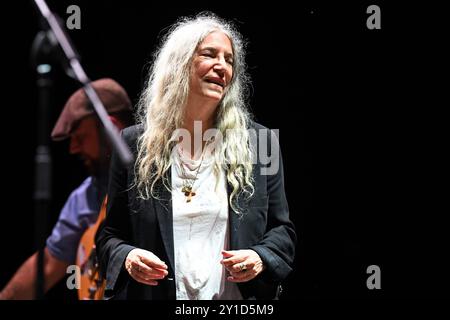 Musikkonzert - Patti Smith Picasso and the Sea Patti Smith während Patti Smith Picasso and the Sea , Musikkonzert in Mantova, Italien, 5. September 2024 Mantova PalaUnical Italien Copyright: XAlessioxTarpinix/xLiveMediax LPM 1505291 Stockfoto