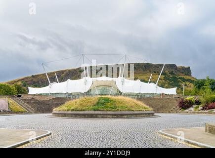 Edinburgh, Schottland, Großbritannien - Dynamic Earth von Hopkins Architects Stockfoto