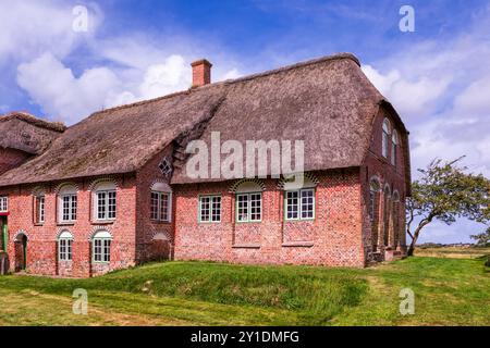 Das Haus des Seekapitäns, Rømø, Dänemark Stockfoto