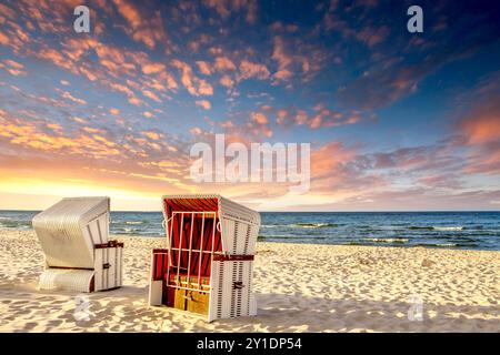 Heringsdorf, Usedom, Deutschland Stockfoto