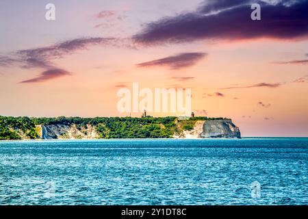 Insel Rügen, Chalk Cliffs, Deutschland Stockfoto