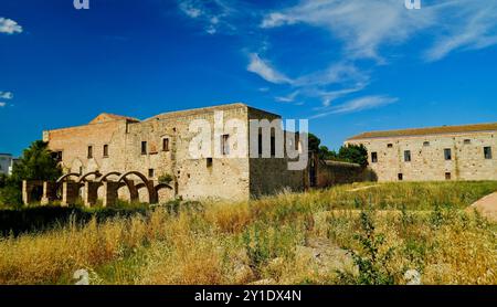 Archäologische Ausgrabungen von Metaponto, Potenza, Basilicata, Italien Stockfoto