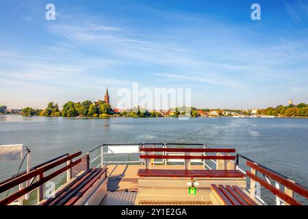 Altstadt von Röbel, Deutschland Stockfoto