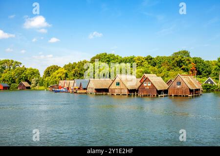 Altstadt von Röbel, Deutschland Stockfoto