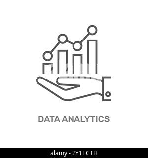 Datenanalyse Verbesserung der Erkenntnisse durch effektive und ansprechende Visualisierungstechniken Stock Vektor