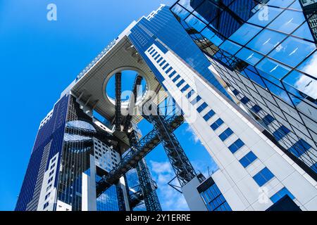 Osaka, Japan - 17. August 2024: Umeda Sky Building Stockfoto
