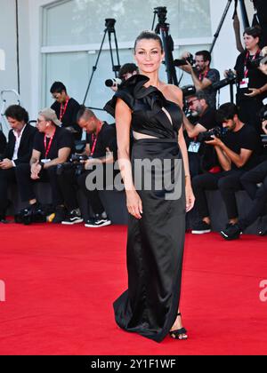 Venedig, 81. Venedig Filmfestival 2024 - 10. Abend. Roter Teppich des Films 'Kjaerlighet' (Liebe) im Foto: Gastbeitrag: Independent Photo Agency Srl/Alamy Live News Stockfoto