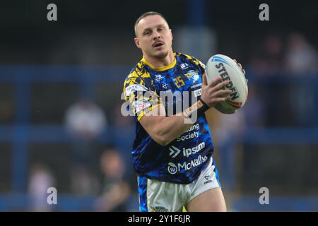 Leeds, Großbritannien. September 2024. AMT Headingley Rugby Stadium, Leeds, West Yorkshire, 6. September 2024. Betfred Super League Leeds Rhinos gegen Hull FC James Donaldson von Leeds Rhinos Credit: Touchlinepics/Alamy Live News Stockfoto