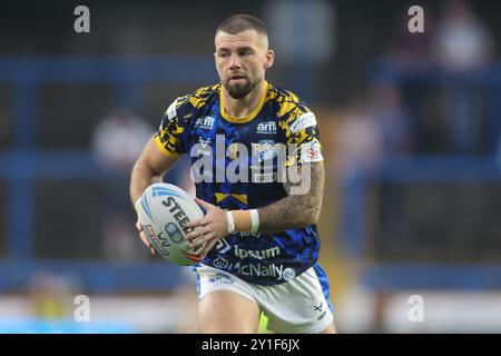 Leeds, Großbritannien. September 2024. AMT Headingley Rugby Stadium, Leeds, West Yorkshire, 6. September 2024. Betfred Super League Leeds Rhinos gegen Hull FC Andy Ackers von Leeds Rhinos Credit: Touchlinepics/Alamy Live News Stockfoto