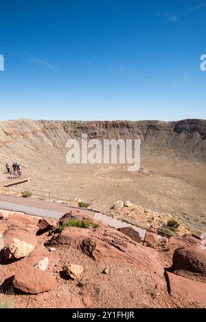 Meteor Crater Natural Landmark, Arizona Stockfoto