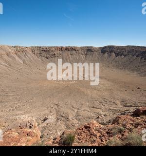 Meteor Crater Natural Landmark, Arizona Stockfoto
